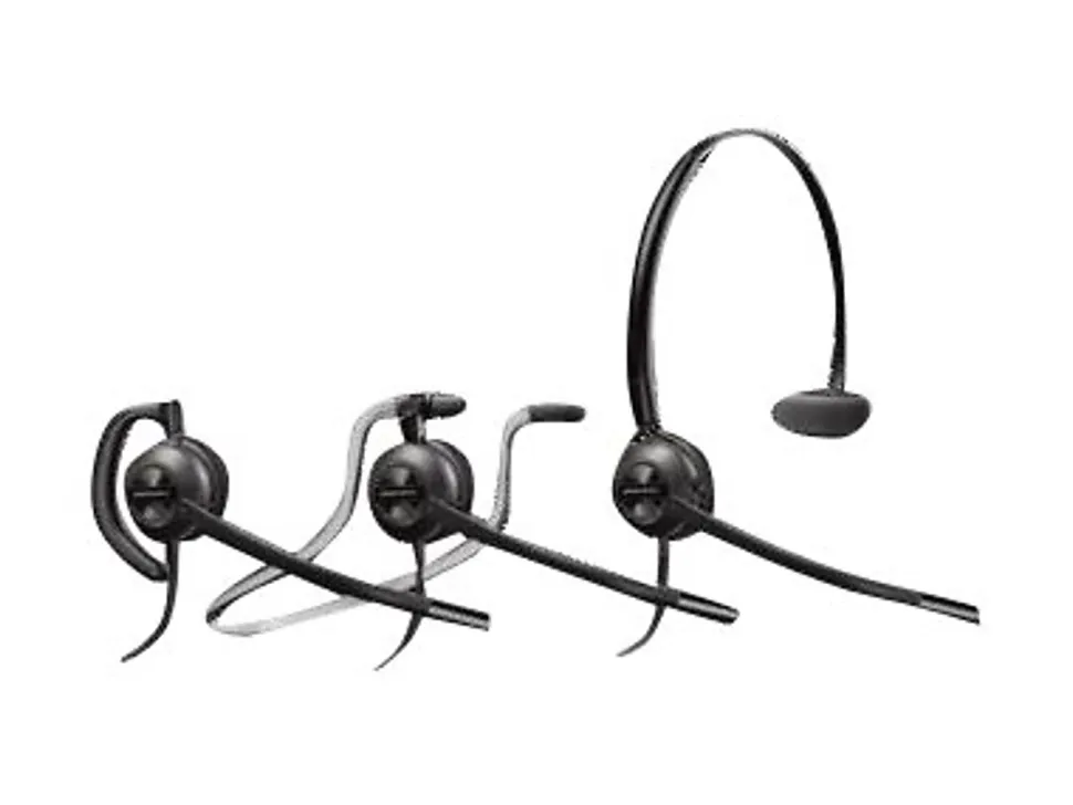 Plantronics® EncorePro HW540 3-In-1 Convertible Office Phone Headset, 88828-01