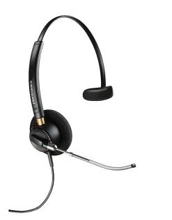 Plantronics® EncorePro Monaural Over-The-Head Headset, HW510V, Black, 89435-01