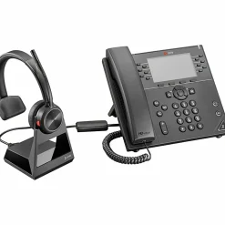 Plantronics® Savi 7210 Office Wireless Headset, Black, 213010-01