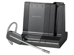 Plantronics® Savi™ 740 Wireless Headset System, Black/Silver