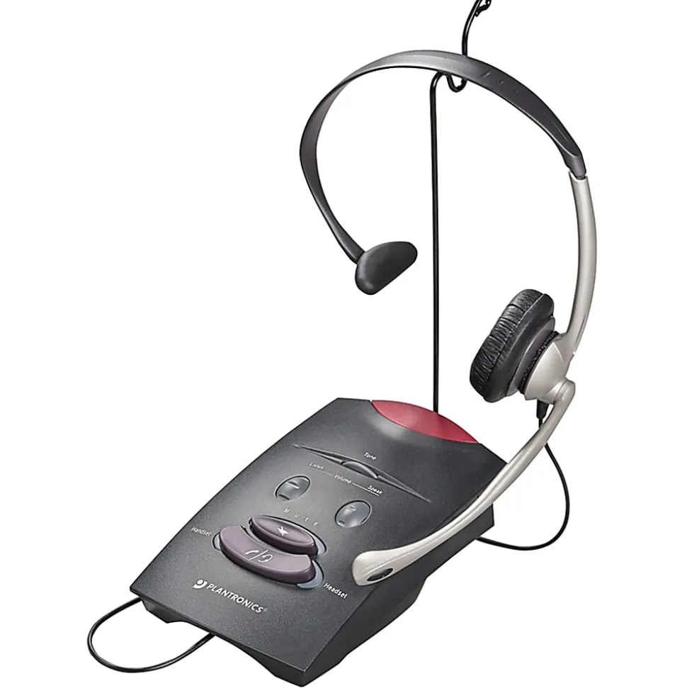 Plantronics® S11 Over-The-Head Telephone Headset System