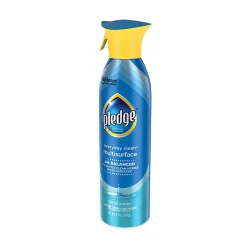 Pledge® Multi-Surface Everyday, Rainshower, 9.7 oz Aerosol Spray, 6/Carton