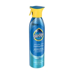 Pledge® Multi-Surface Everyday, Rainshower, 9.7 oz Aerosol Spray, 6/Carton