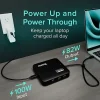 Plugable 7-in-1 USB C Docking Station Dual Monitor - Dual HDMI Dock is Compatible with Mac and Windows - USBC6950PDZ
