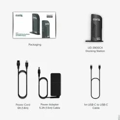 Plugable Plugable USB-C Quad HDMI Docking Station -  - UD3900C4