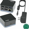 Plugable USB C Cube - Mini Docking Station, Compatible with Thunderbolt 3 Ports and Specific USB-C Systems - UDCUBE