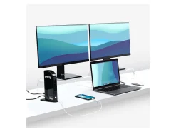 Plugable USB-C 4K Triple Display Docking Station with Charging Support  - UDULTC4K