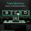 Plugable USB-C Triple Display Docking Station with Charging Support Power Delivery  - UDULTCDL