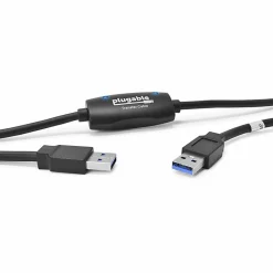 Plugable USB 3.0 Transfer Cable, Unlimited Use, Transfer Data Between 2 Windows PC's - - USB3TRAN