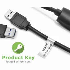 Plugable USB 3.0 Transfer Cable, Unlimited Use, Transfer Data Between 2 Windows PC's - - USB3TRAN