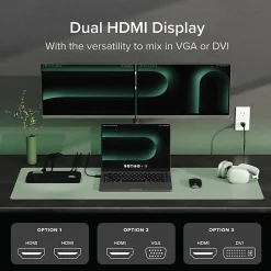 Plugable USB 3.0 Universal Laptop Docking Station - UD3900H