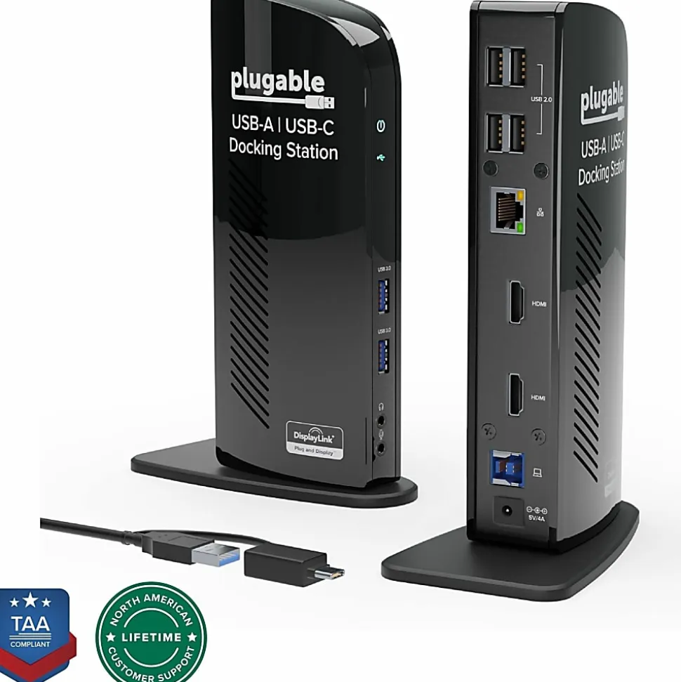 Plugable USB 3.0 Universal Laptop Docking Station - UD3900