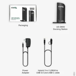 Plugable USB 3.0 Universal Laptop Docking Station - UD3900