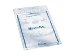 PM™ Company Clear Disposable Plastic Deposit Bags, 9" x 12", Pack Of 100
