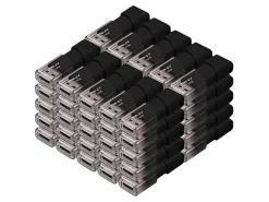 PNY Attache 3 USB Flash Drives,16GB,Black, Pack of 50 Flash Drives