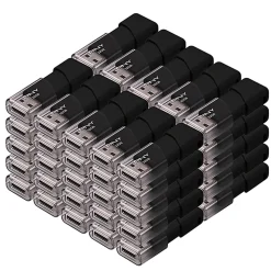 PNY Attache 3 USB 2.0 Flash Drives,32GB,Black Pack of 50 Flash Drives