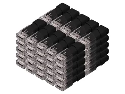 PNY Attache 3 USB 2.0 Flash Drives,32GB,Black Pack of 50 Flash Drives