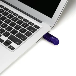 PNY Attaché 4 USB 2.0 Flash Drives, 16GB, Assorted Colors, Pack Of 5 Drives