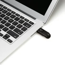 PNY Attaché 4 USB 2.0 Flash Drives, 32GB, Black, Pack Of 5 Drives