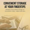PNY Attaché 3 USB 2.0 Flash Drives, 64GB, Black, Pack Of 10 Drives