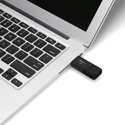 PNY Attaché 3 USB 2.0 Flash Drives, 64GB, Black, Pack Of 10 Drives
