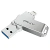 PNY DUO LINK iOS USB 3.2 Dual Flash Drive, 128GB