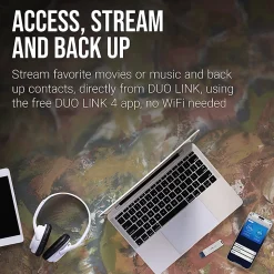PNY DUO LINK iOS USB 3.2 Dual Flash Drive, 128GB