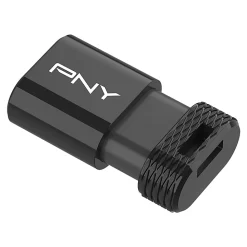 PNY Elite-X Fit Type-C USB 3.2 Flash Drive, 128GB, Black