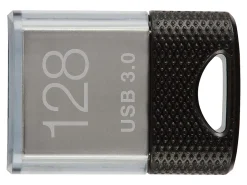 PNY Elite-X Fit USB 3.1 Flash Drive, 128GB, Black/Gray