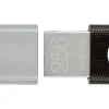 PNY ELITE-X FIT USB 3.1 Flash Drive, 256GB, Black/Gray