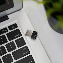PNY ELITE-X FIT USB 3.1 Flash Drive, 256GB, Black/Gray
