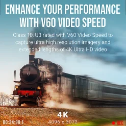 PNY EliteX-PRO60 Class 10 U3 V60 UHS-II SDXC Flash Memory Card, 512GB, P-SD512V60280EXP6-GE