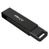PNY Elite-X Type-C USB-C 3.2 Gen 1 Flash Drive, 64GB, Black