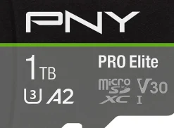 PNY PRO Elite Class 10 U3 V30 microSDXC Flash Memory Card, 1TB