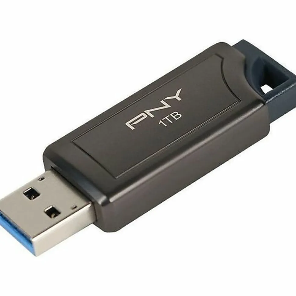 PNY PRO Elite V2 USB 3.2 Gen 2 Flash Drive, 1TB, Black