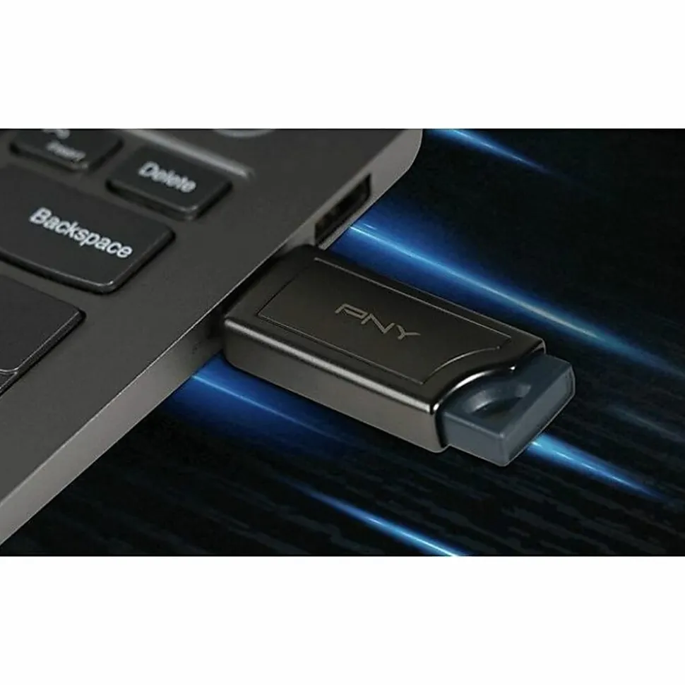 PNY PRO Elite V2 USB 3.2 Gen 2 Flash Drive, 1TB, Black