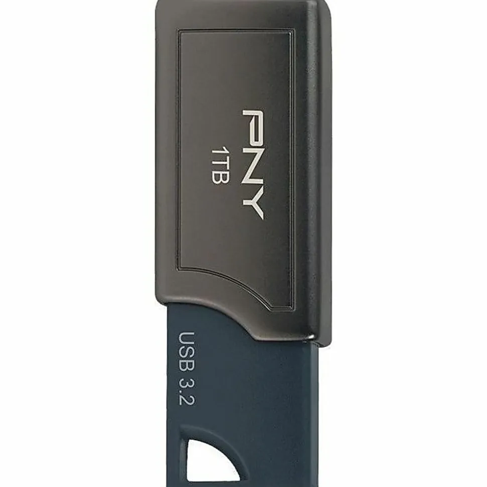 PNY PRO Elite V2 USB 3.2 Gen 2 Flash Drive, 1TB, Black