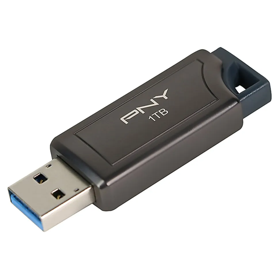 PNY PRO Elite V2 USB 3.2 Gen 2 Flash Drive, 1TB, Black