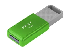 PNY USB 2.0 Flash Drive, 64GB, Assorted