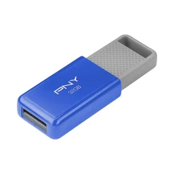 PNY USB 2.0 Flash Drive, 32GB, Assorted Colors