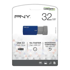 PNY USB 3.0 Flash Drive, 32GB, Assorted Colors