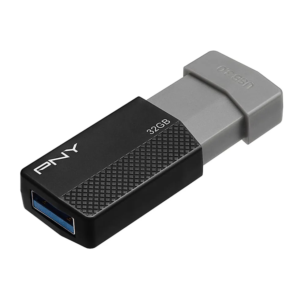 PNY USB 3.0 Flash Drive, 32GB, Assorted Colors