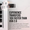 PNY USB 3.2 Flash Drive, 64GB, Black