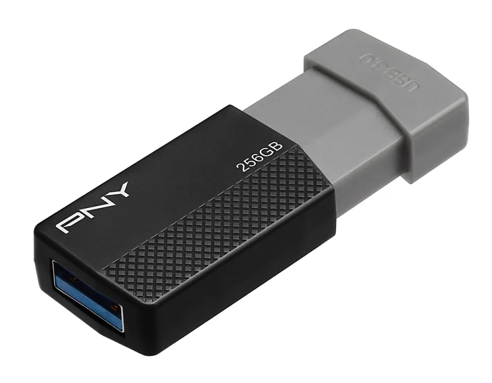 PNY USB 3.0 Flash Drive, 256GB, Black