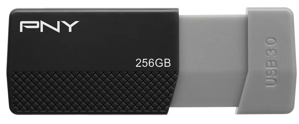 PNY USB 3.0 Flash Drive, 256GB, Black