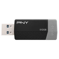 PNY USB 3.0 Flash Drive, 512GB, Black
