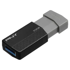 PNY USB 3.0 Flash Drive, 512GB, Black