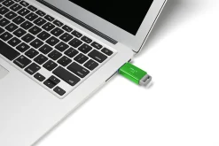 PNY USB 2.0 Flash Drives, 32GB, Assorted Colors, Pack Of 3 Drives