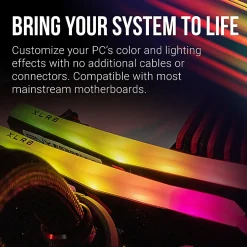 PNY XLR8 Gaming EPIC-X RGB 32GB DDR4 3200MHz Desktop Memory Kit, MD32GK2D4320016XRG
