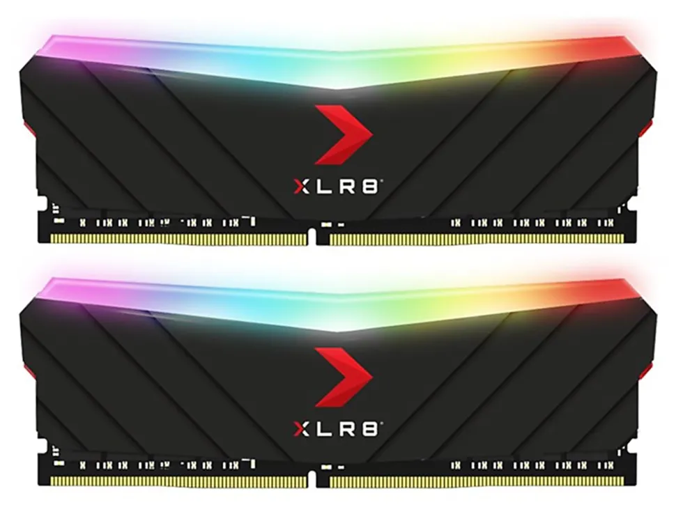 PNY XLR8 Gaming EPIC-X RGB 32GB DDR4 3200MHz Desktop Memory Kit, MD32GK2D4320016XRG